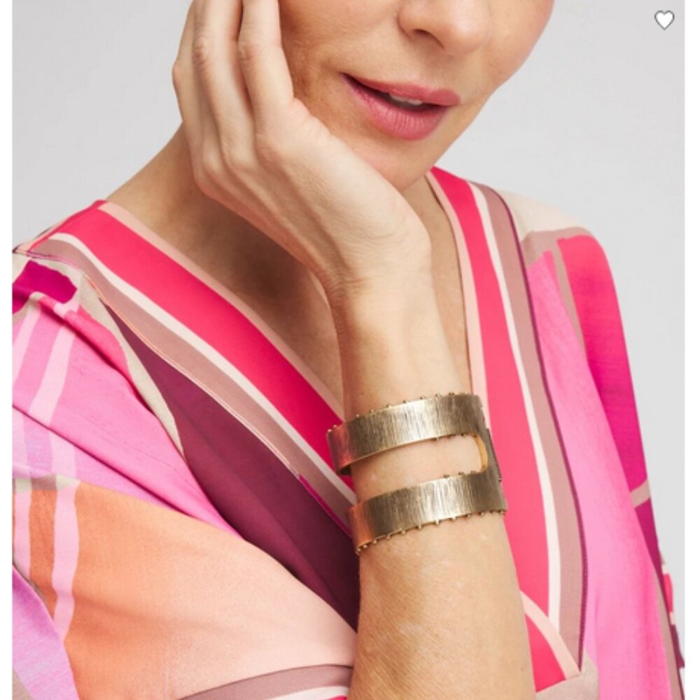 Chico’s Vintage Gold Cuff Bracelet